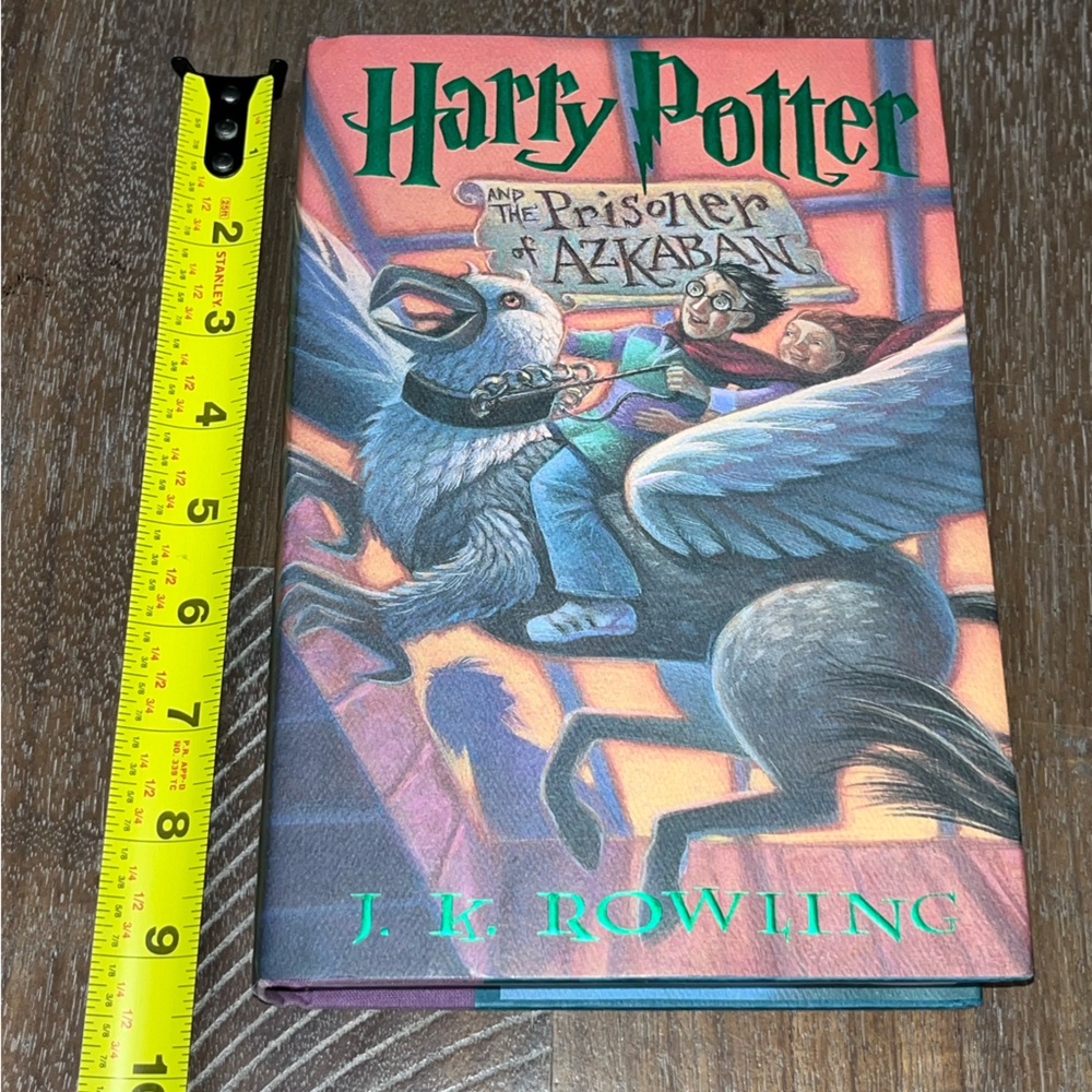 Harry Potter & The Prisoner of Azkaban First American Edition 1999 By JK Rowling